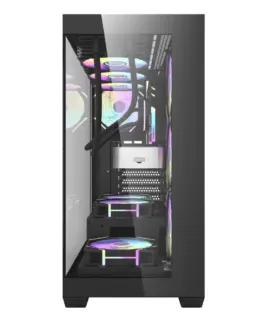 Darkflash кутия Case ATX – DS900 Black – 7 x 120 mm A-RGB fans included