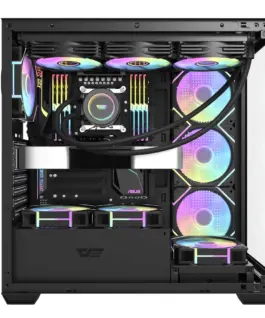 Darkflash кутия Case ATX – DS900 Black – 7 x 120 mm A-RGB fans included