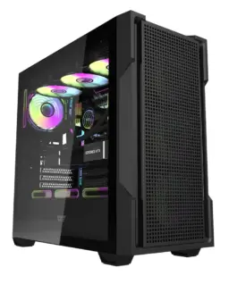 Darkflash кутия Case ATX - DS900 Mesh Black - 4 x 120 mm A-RGB fans included