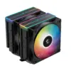 DeepCool охладител CPU Cooler AG620 BK - Addressable RGB V2 Dual-Tower - LGA1851/AM5