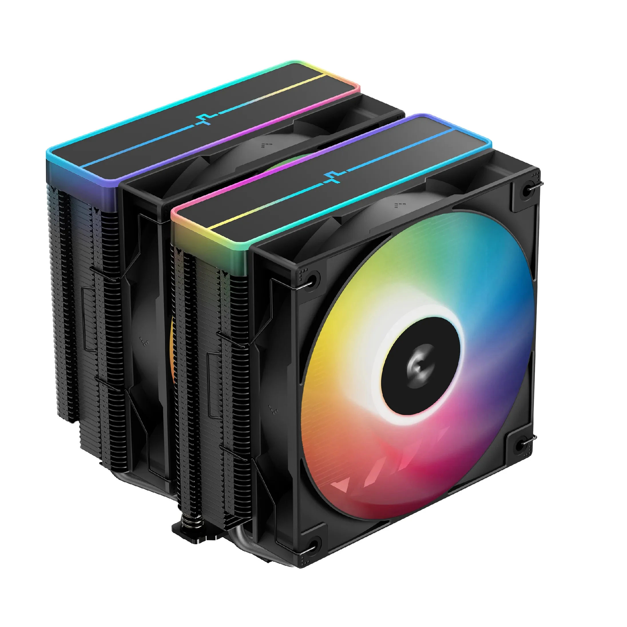 DeepCool охладител CPU Cooler AG620 BK - Addressable RGB V2 Dual-Tower - LGA1851/AM5