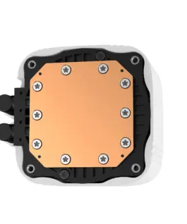 Alternative view of DeepCool водно охлаждане Water Cooling LS520 SE White - Addressable RGB, Infinity mirror design - LGA1700/AM5