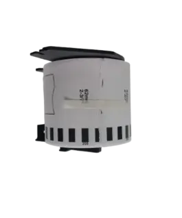 Alternative view of КОМПЛЕКТ 10 ЛЕНТИ ЗА ЕТИКЕТНИ ПРИНТЕРИ BROTHER ТИП QL - CONTINUOUS PAPER TAPE - 62 mm x 30,48 m - 10 броя DK22205 (DK-22205) - PN LBDK-22205x10 - NEOMAX