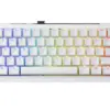 Ducky професионална геймърска механична клавиатура Professional Gaming Mechanical Keyboard One X Mini Wireless White - Ducky AI Switches