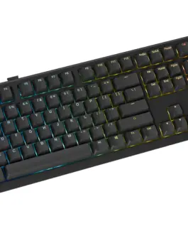 Alternative view of Ducky професионална геймърска механична клавиатура Professional Gaming Mechanical Keyboard One X Wireless Black - Ducky AI Switches [Linear]