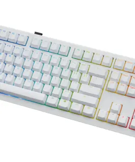 Ducky професионална геймърска механична клавиатура Professional Gaming Mechanical Keyboard One X Wireless White – Ducky AI Switches