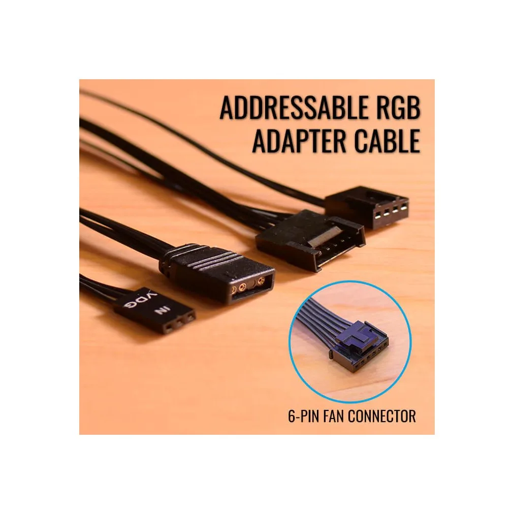 AeroCool вентилатор Fan 120 mm - Duo 12 - Addressable RGB - ACF3-DU10217.11 - Image 19