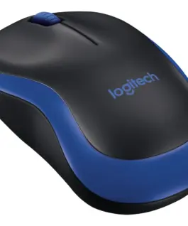 МИШКА LOGITECH M185B – Wireless / Безжична – Blue Black – PN