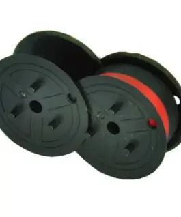 ЛЕНТА ЗА МАТРИЧЕН ПРИНТЕР FACIT 2100/2400 - Black / Red - OUTLET - HD NYLON - 6 m x 13 mm -