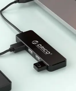 Orico хъб USB2.0 HUB 4 port Black – FL01-BK