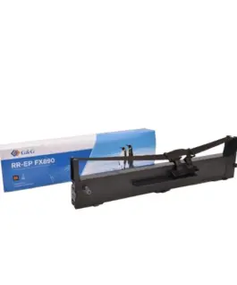 ЛЕНТА ЗА МАТРИЧЕН ПРИНТЕР EPSON FX-890 (FX890)/LQ-590 (LQ590) - SO15329 / SO15337 - Black - PN RR-EP-FX890-BK - 15 m x 1