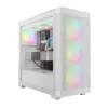Gamdias кутия Case E-ATX - ATHENA M3 White - USB-C 4 x 120 mm A-RGB Mesh Tempered Glass