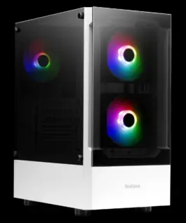 Gamdias кутия Case ATX – TALOS E3 White – aRGB