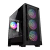 Gamemax кутия Case mATX - DEFENDER MB - Addressable RGB