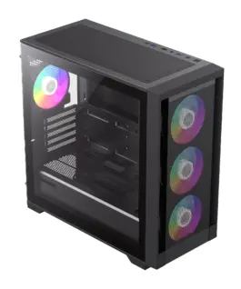 Gamemax кутия Case mATX – DEFENDER MB – Addressable RGB