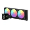 Gamemax водно охлаждане Water Cooling GLACIER 360 LCD BK - Addressable RGB
