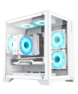 Gamemax кутия Case mATX - Infinity Mini White