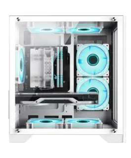 Gamemax кутия Case mATX – Infinity Mini White