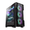 Gamemax кутия Case EATX - SIEGE Black - Addressable RGB