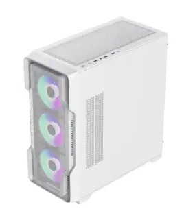 Gamemax кутия Case EATX – SIEGE White – Addressable RGB