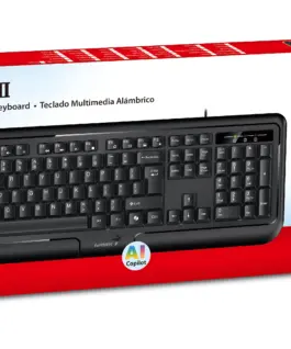 Genius клавиатура кирилизирана Smart Keyboard KB-118 II Black – AI