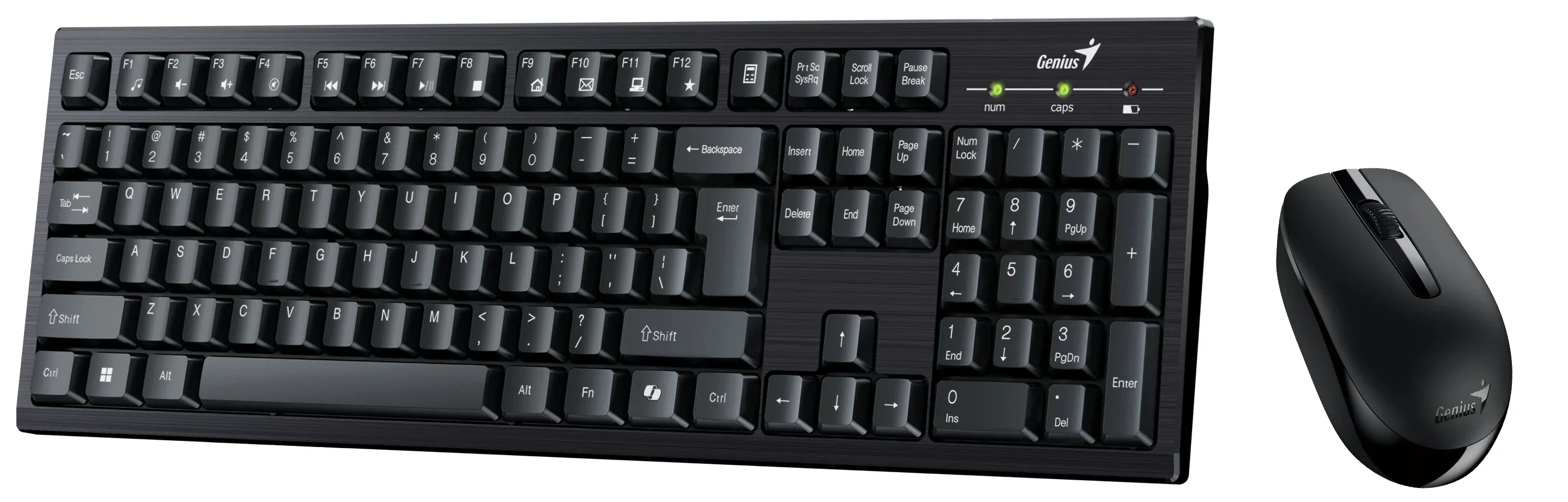 Genius клавиатура и мишка Wireless Keyboard and Mouse - KM-8101 Black - AI BG