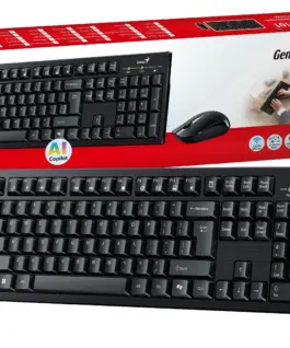 Genius клавиатура и мишка Wireless Keyboard and Mouse – KM-8101 Black – AI