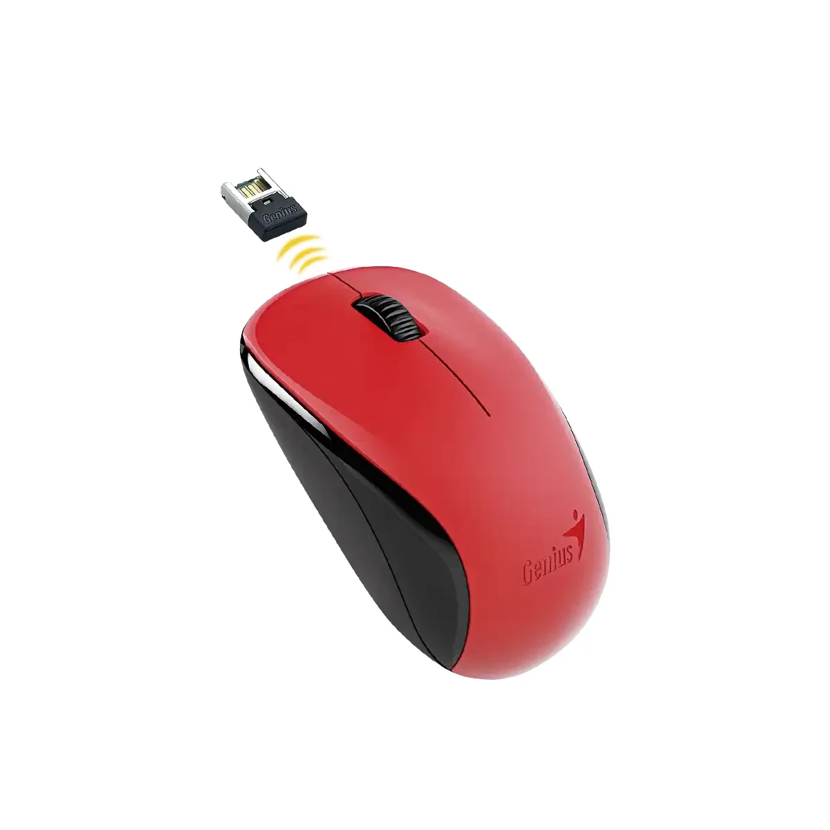 Genius безжична мишка Wireless Mouse - NX-7000 Red - 2.4GHz - Image 26