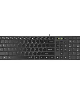 Genius клавиатура Slim Keyboard SlimStar 126 Black - Copilot Low profile Chocolate