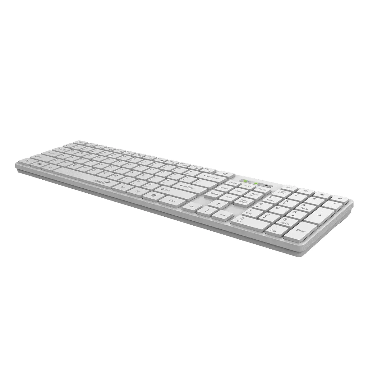Genius клавиатура Slim Keyboard SlimStar 126 White - Copilot, Low profile Chocolate - Image 32