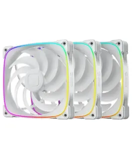 Geometric Future Комплект вентилатори Fan Pack 3-in-1 140 mm - Squama 2503W-14