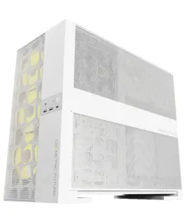 Geometric Future кутия Case EATX – Model 5 Vent White – 5 x 140 mm aRGB fans