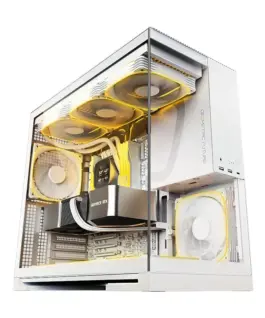 Geometric Future кутия Case EATX - Model 5 White - 5 x 140 mm aRGB fans included