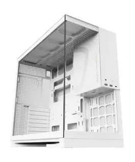 Geometric Future кутия Case EATX – Model 5 White – 5 x 140 mm aRGB fans