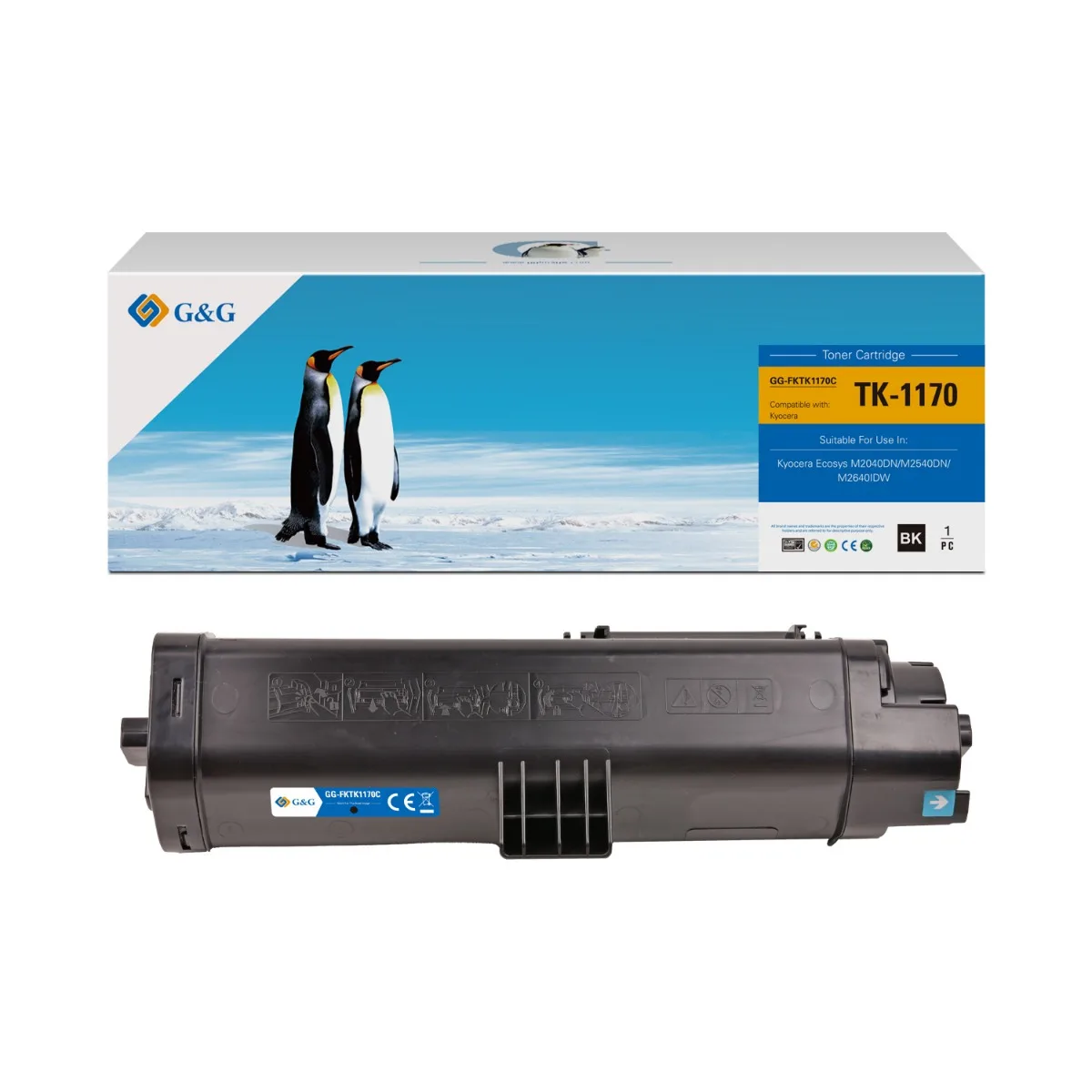 КАСЕТА ЗА KYOCERA Ecosys M2040DN/M2540DN/2640IDW - TK1170 (TK-1170) - 1T02S50NL0 - Black - PN NT-FKTK1170C -