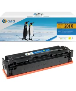 КАСЕТА ЗА HP Color LaserJet Pro M252/M252N/M252DN/M252DW/M277N/M277DW - HIGH CAPACITY - /201X/ - Yellow - CF402X - PN NT