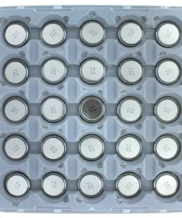 Alternative view of Бутонна батерия литиева GP CR2032 3V, BULK. (25 бр. в тарелка)