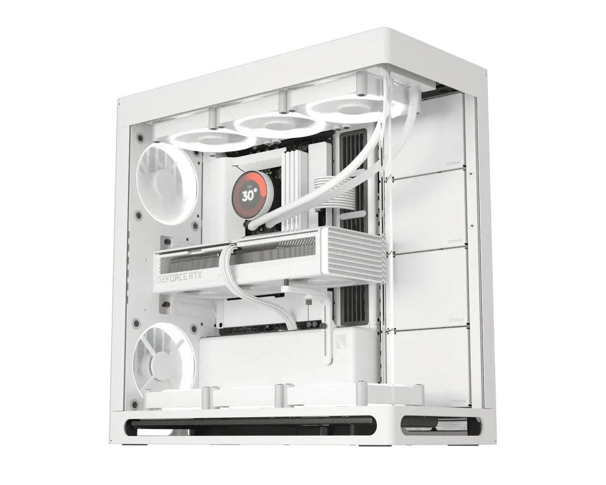 HAVN кутия Case E-ATX - HS 420 Base Edition White