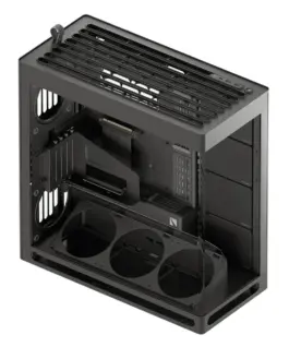 HAVN кутия Case E-ATX – HS 420 VGPU Edition Black – PCIe Gen 5 riser