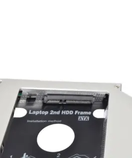 Makki тънко кади за лаптоп Laptop Caddy 9.5mm SATA3 with LED/switch