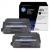 КОМПЛЕКТ 2 КАСЕТИ ЗА HP Laserjet SMART PRINT 4250/4350 - HIGH CAPACITY - /42X/ - TWIN PACK - Black - PN
