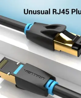 Vention удължителен кабел Cat.8 SSTP Extension Patch Cable 1M Black 40Gbps –