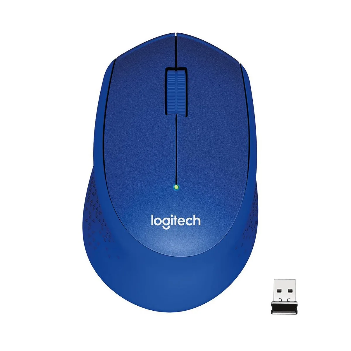 МИШКА LOGITECH M330 SILENT PLUS - Wireless / Безжична - Blue - PN 910-004910