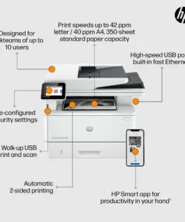 МУЛТИФУНКЦИОНАЛНО ЛАЗЕРНО УСТРОЙСТВО HP MFP 4102FDN – PN 2Z623F