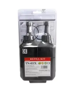 Alternative view of КОМПЛЕКТ ЗА РЕЦИКЛИРАНЕ НА КАСЕТИ ЗА PANTUM P3010/P3300/M6700/M7100/M6800/M7200/M7300/M7310DW - тонер бутилки 2 броя за 3000k всяка + чип 1 брой за 6000k - PN TN-411X (TN411X)