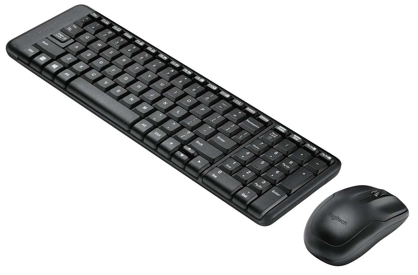 КОМПЛЕКТ МИШКА + КЛАВИАТУРА LOGITECH MK220 US - Wireless / Безжична - Black - БЕЗ БДС КИРИЛИЗАЦИЯ (WITHOUT BDS CYRILLIC) - PN 920-003161 - Image 22