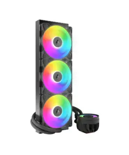 Alternative view of Arctic водно охлаждане Liquid Freezer III Pro 420 A-RGB Black
