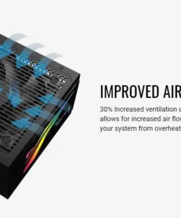 AeroCool захранване PSU LUX RGB 550W – Bronze