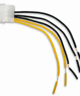 Makki кабел Cable Male Molex -> wires 2x12V 3xGround