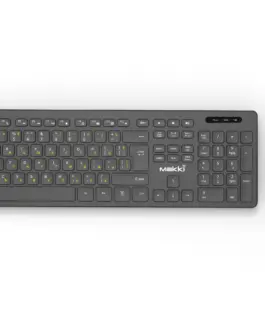 Makki БДС клавиатура и мишка Combo Keyboard and Mouse Wireless 2.4G BG low-profile chocolate -